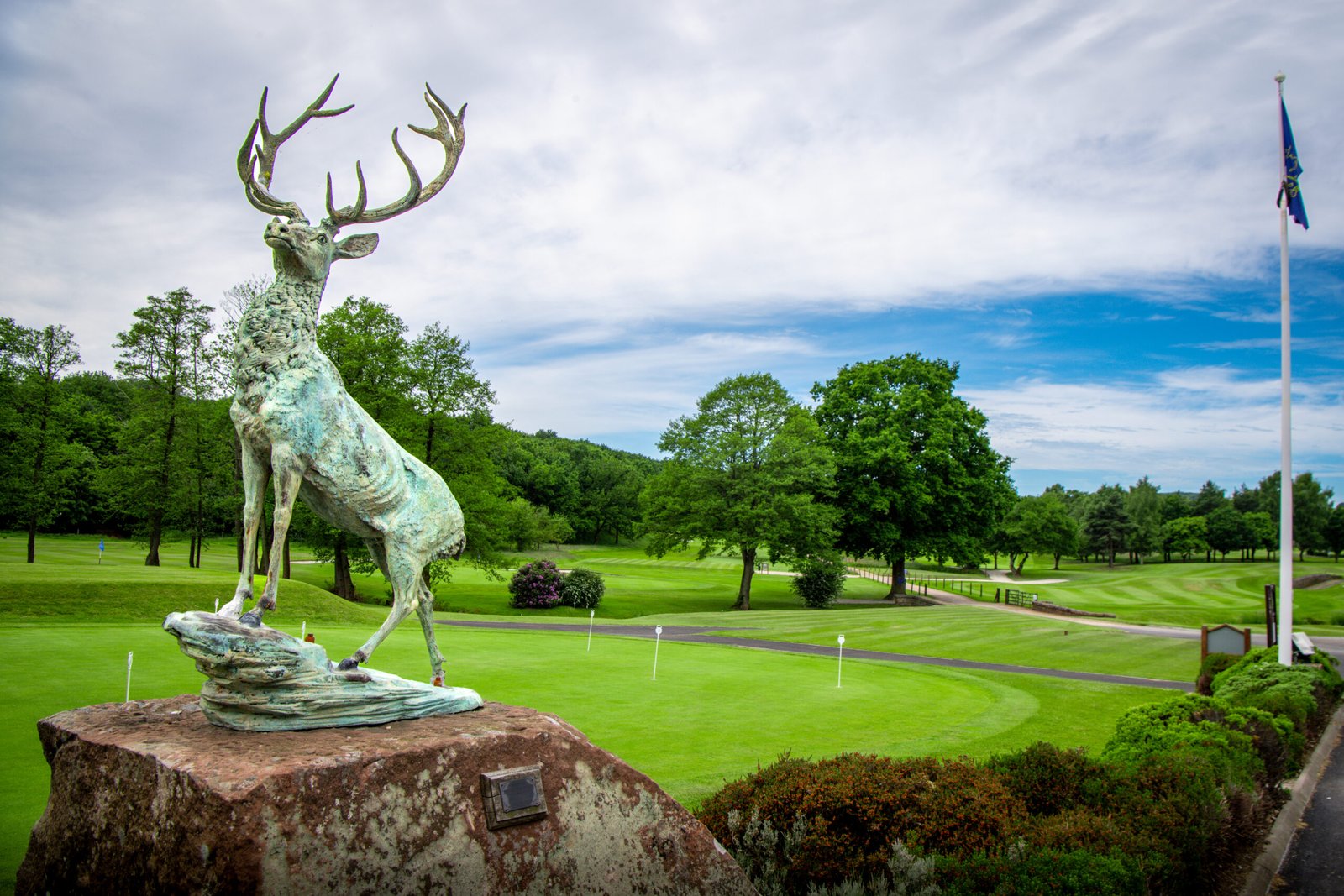 The clubhouse at Trentham Park Golf Club