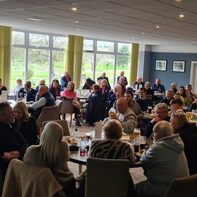 A presentation or prize-giving at Trentham Park