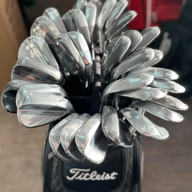 Golf clubs available from the Trentham Park Pro Shop
