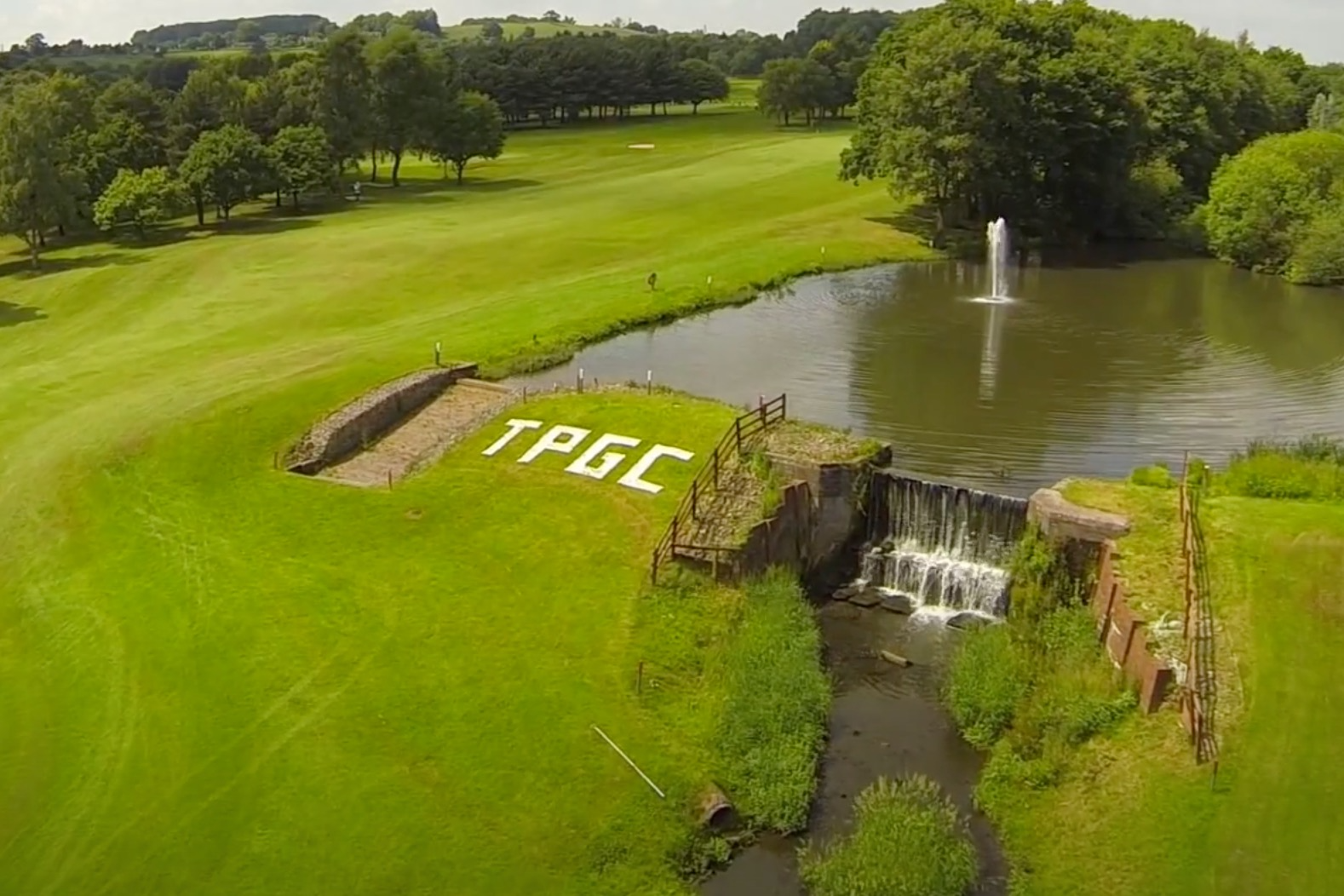 The first hole at Trentham Park Golf Club