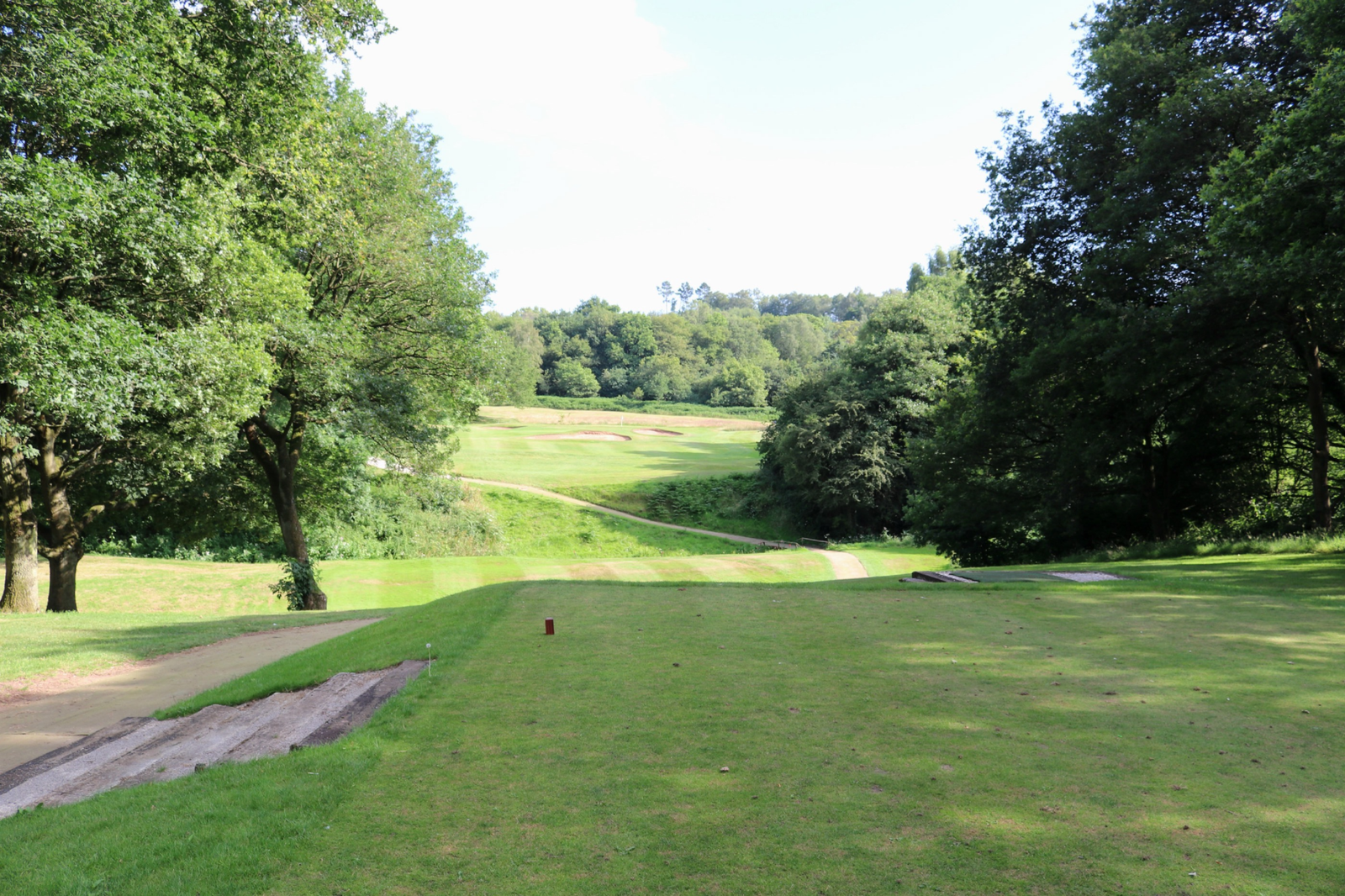 The sixth hole at Trentham Park Golf Club