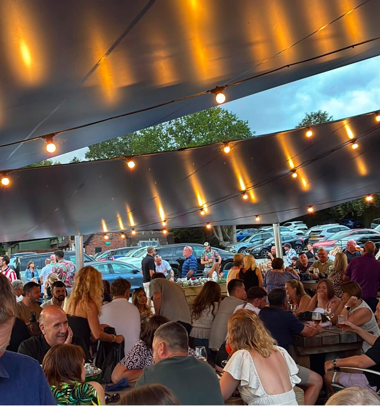 Guests enjoying a private function at Trentham Park