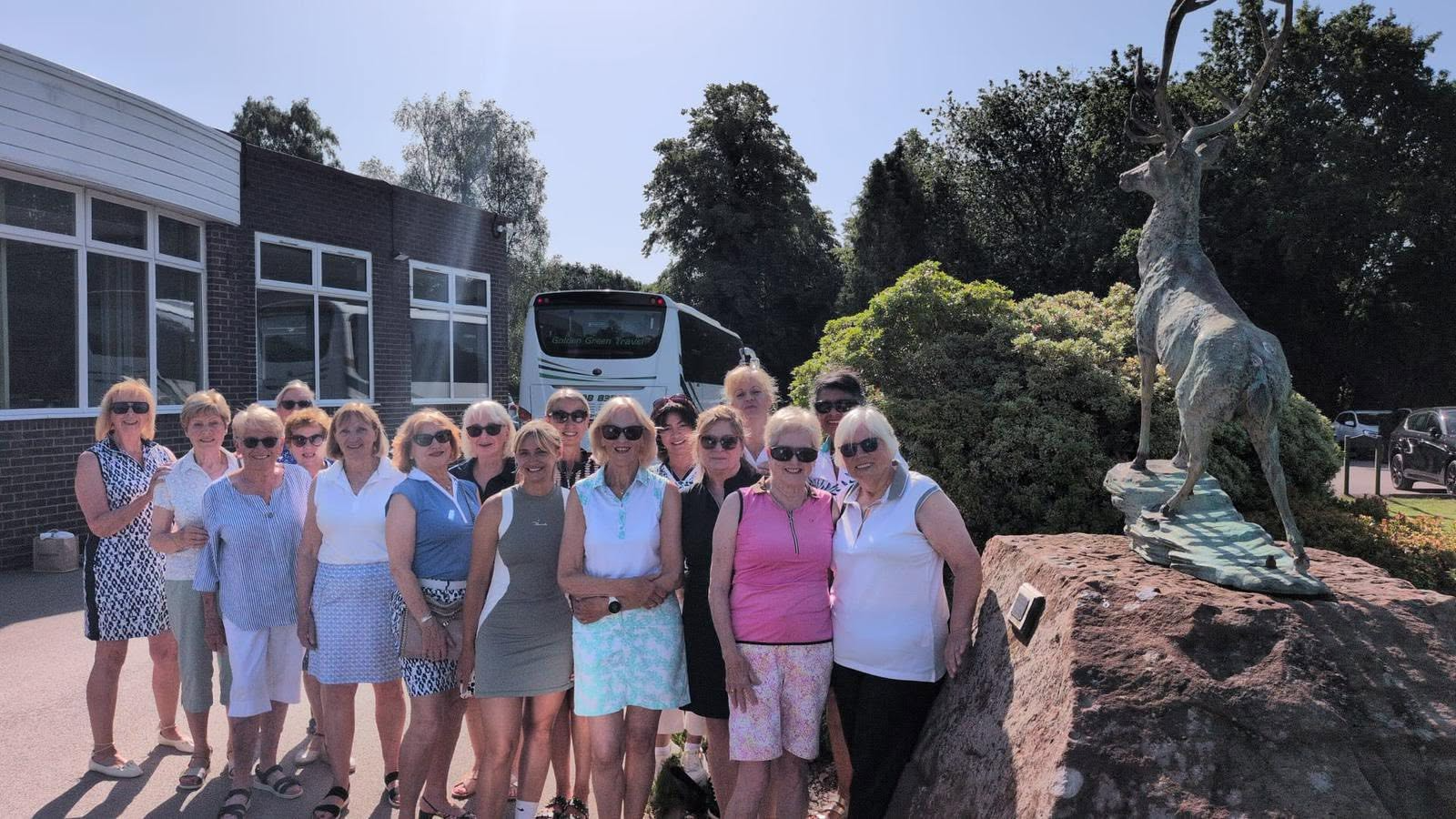 Members of the ladies' section at Trentham Park Golf Club